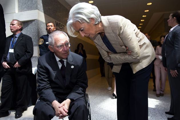 Φρένο Σόιμπλε με όχημα το ΔΝΤ