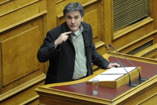 Πολιτική λύση ζητά ο Ευ. Τσακαλώτος