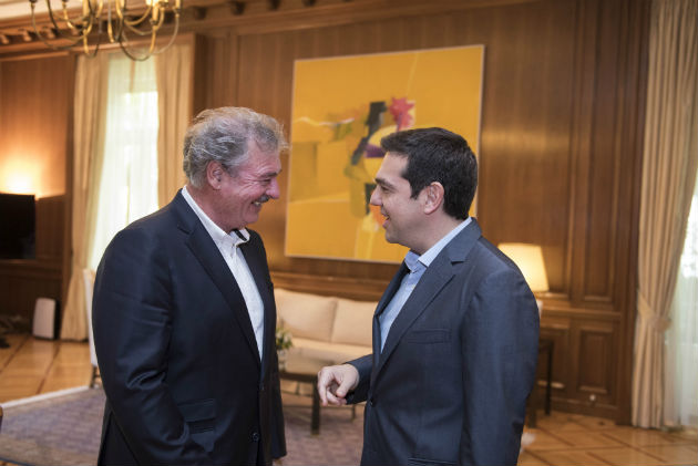 Συνάντηση του πρωθυπουργού με τον Υπ.Εξ. του Λουξεμβούργου