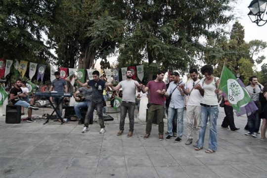 Γλέντι του HDP και στο Σύνταγμα