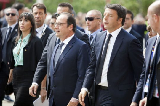 Ολάντ – Ρέντσι: Ευκαιρία για οριστική λύση στις Βρυξέλλες