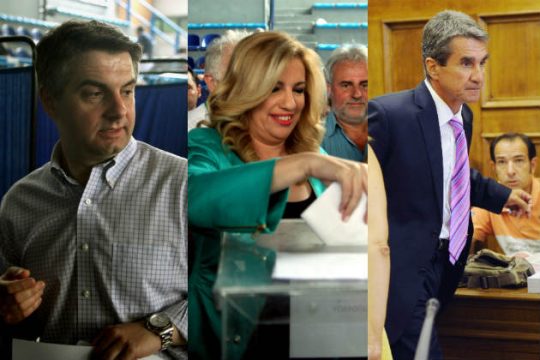 Γεννηματά, Κωνσταντινόπουλος και Λοβέρδος διεκδικούν το χρίσμα
