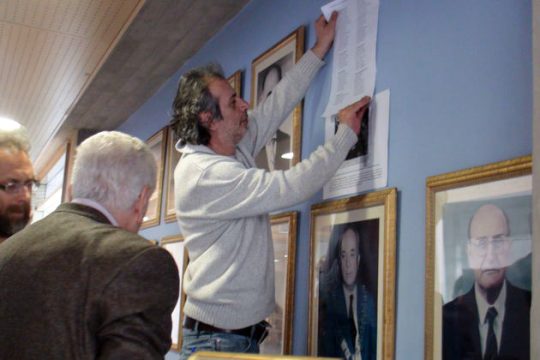 Επιστολή για τα πορτρέτα των πρώην δημάρχων