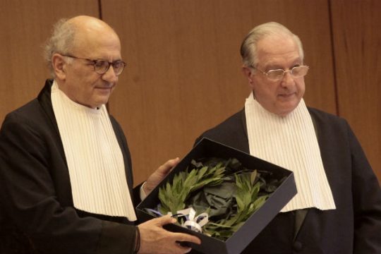 Εκδήλωση για την αποχώρηση του προέδρου του ΣτΕ