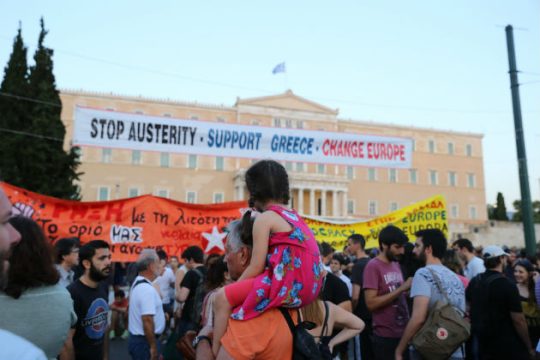 Δυναμικό «όχι» στη λιτότητα