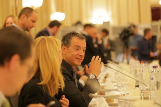 Επικριτικός στην πρόταση Σαμαρά ο Θεοδωράκης