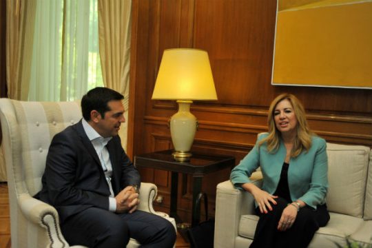 Εθνική ομάδας διαπραγμάτευσης ζήτησε η Φ. Γεννηματά [VID]