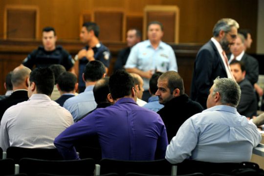 Ένταση στη δίκη της Χρυσής Αυγής [ 25-06-15 ]