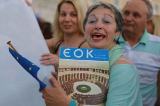 Στους δρόμους για το «ναι»
