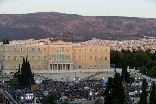 Νέα συγκέντρωση στο Σύνταγμα για το «Όχι»