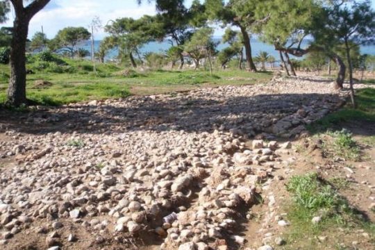 Βρέθηκε αρχαίος δρόμος στο Καβούρι
