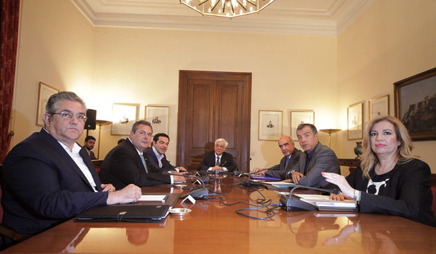 Σύσκεψη αρχηγών στη σκιά του 61,3%