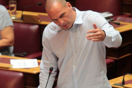 Γιάνης Βαρουφάκης: «Νέα Συνθήκη των Βερσαλιών»