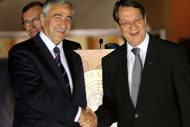 Κοινή συνάντηση Αναστασιάδη και Ακιντζί με Γιούνκερ
