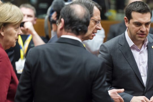 «Θα είμαστε αλληλέγγυοι με την Ελλάδα»