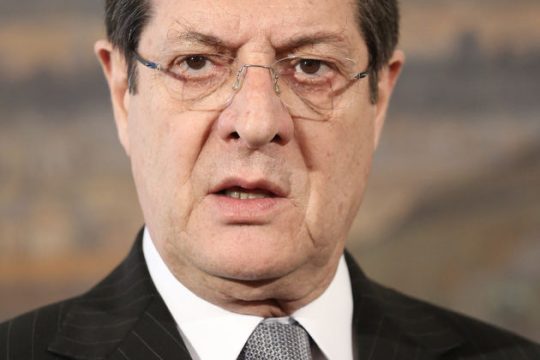 Αναστασιάδης: Η καταστροφή ακολουθεί τη διχόνοια