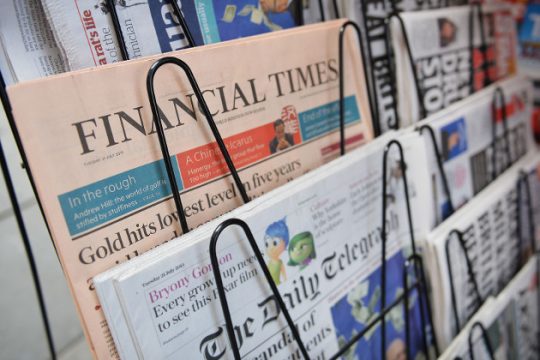 Μπήκε πωλητήριο στους Financial Times