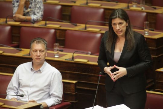 Σφοδρή αντίδραση της Ζ. Κωνσταντοπούλου