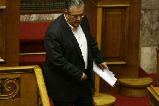 Πυρά σε Τσίπρα και ΕΕ από Κουτσούμπα