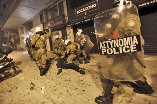 Πρώτη φορά… αριστερή καταστολή
