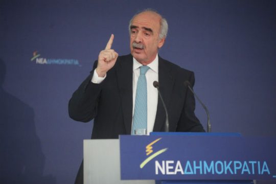 «Οι κίνδυνοι είναι μπροστά μας» λέει ο Μεϊμαράκης