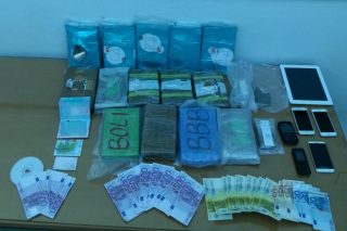 Ναρκωτικά κρυμμένα μέσα σε κρέατα