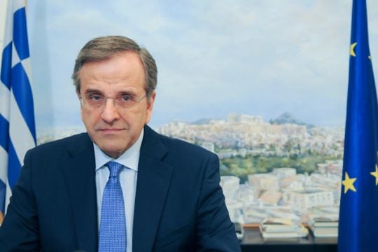 Ο Σαμαράς στο… repeat: «Ευρώ ή δραχμή» την Κυριακή