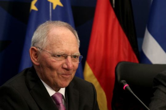 Σόιμπλε: Το ΔΝΤ δεν συμμετέχει στην α’ δόση του νέου πακέτου