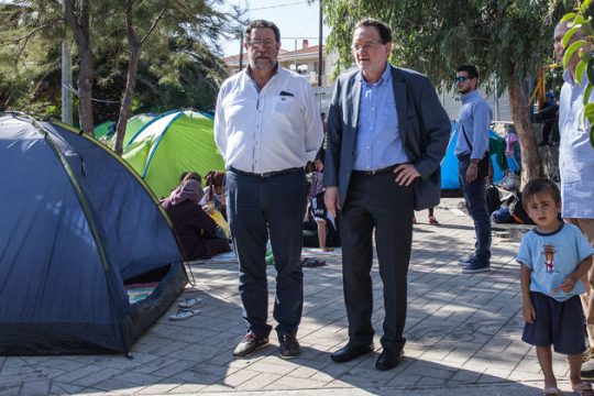 Από τη Λέσβο ξεκίνησε τον προεκλογικό αγώνα