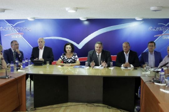 «Συμμαχία» ΣΥΡΙΖΑ – ΑΝ.ΕΛΛ. προκρίνει ο Παν. Καμμένος