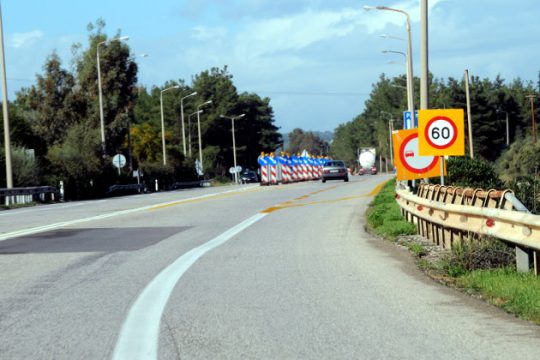 Κυκλοφοριακές ρυθμίσεις στην Πατρών – Τριπόλεως