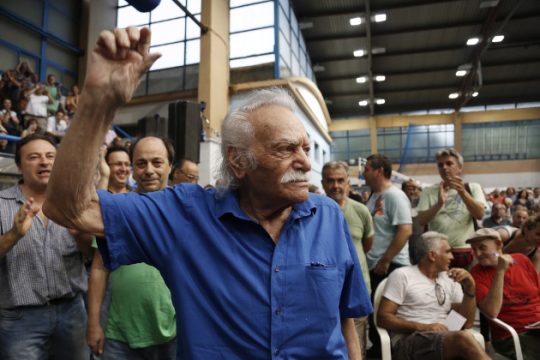 Κάλεσμα Γλέζου για συνάντηση όλων των δυνάμεων της Αριστεράς