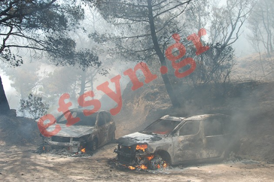 Υπό πλήρη έλεγχο η πυρκαγιά στην Μυρτιώτισσα της Κέρκυρας