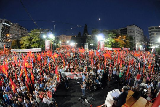 «Διεκδικούμε κάθε λαϊκή ψήφο»