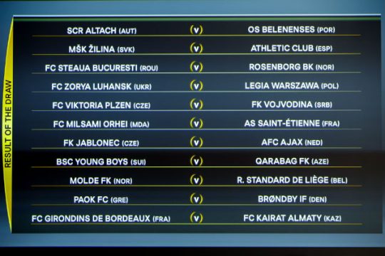 Τα ζευγάρια των play off στο Europa League
