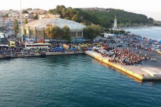 Υπό αναχώρηση στη Λέσβο