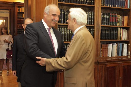 Επέστρεψε τη διερευνητική εντολή ο Βαγγέλης Μεϊμαράκης