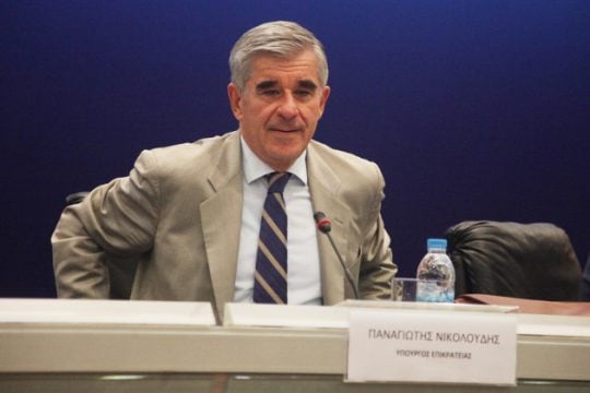 Νικολούδης: Θα ελεγχθούν όλα τα μέλη της κυβέρνησης
