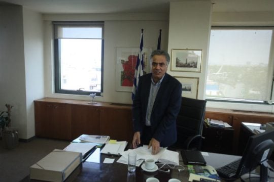 Ο Σ. Ζαφείρης γεν. γραμματέας Βιομηχανίας