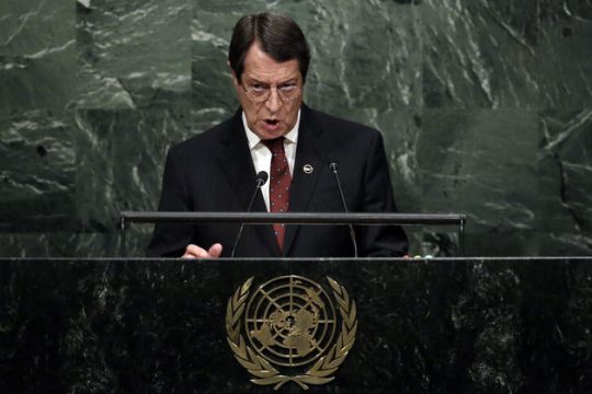 «Παράθυρο ευκαιρίας» στο Κυπριακό βλέπει ο Αναστασιάδης