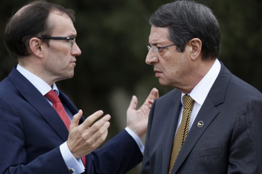 Αναστασιάδης: Στόχος ένα ομόσπονδο κράτος με δυο περιφέρειες