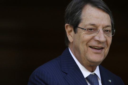 Ενημέρωσε τους αρχηγούς ο Ν. Αναστασιάδης