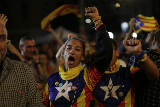 Exit poll: Υπέρ της ανεξαρτησίας ψήφισε το 49,8% των Καταλανών