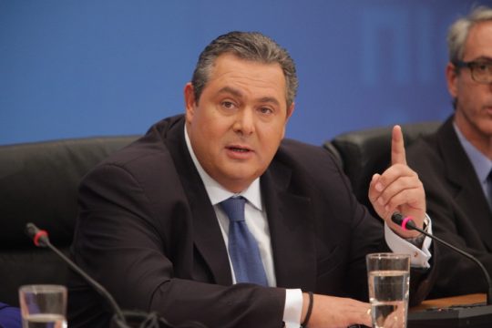 Live η ομιλία του Πάνου Καμμένου