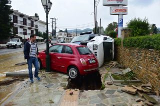 Βιβλική καταστροφή στη Σκόπελο