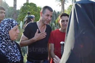 Ο Βαρθολομαίος κοντά στους δοκιμαζόμενους πρόσφυγες