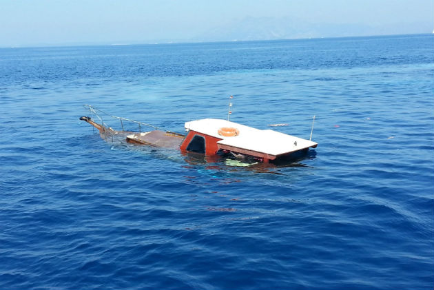 Βυθίστηκε σκάφος στη Σύμη