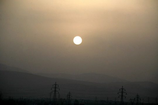 Καταιγίδα σκόνης πνίγει την Κύπρο