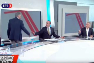 Τι συνέβη στο διάλειμμα με τον Μανώλη Κεφαλογιάννη
