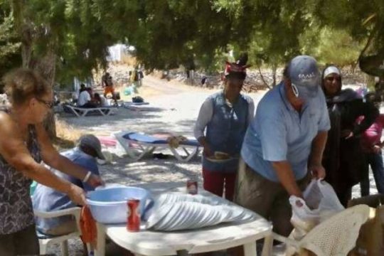 Μαθήματα διαχείρισης ανθρωπιστικής κρίσης από τους «300 της Τήλου»